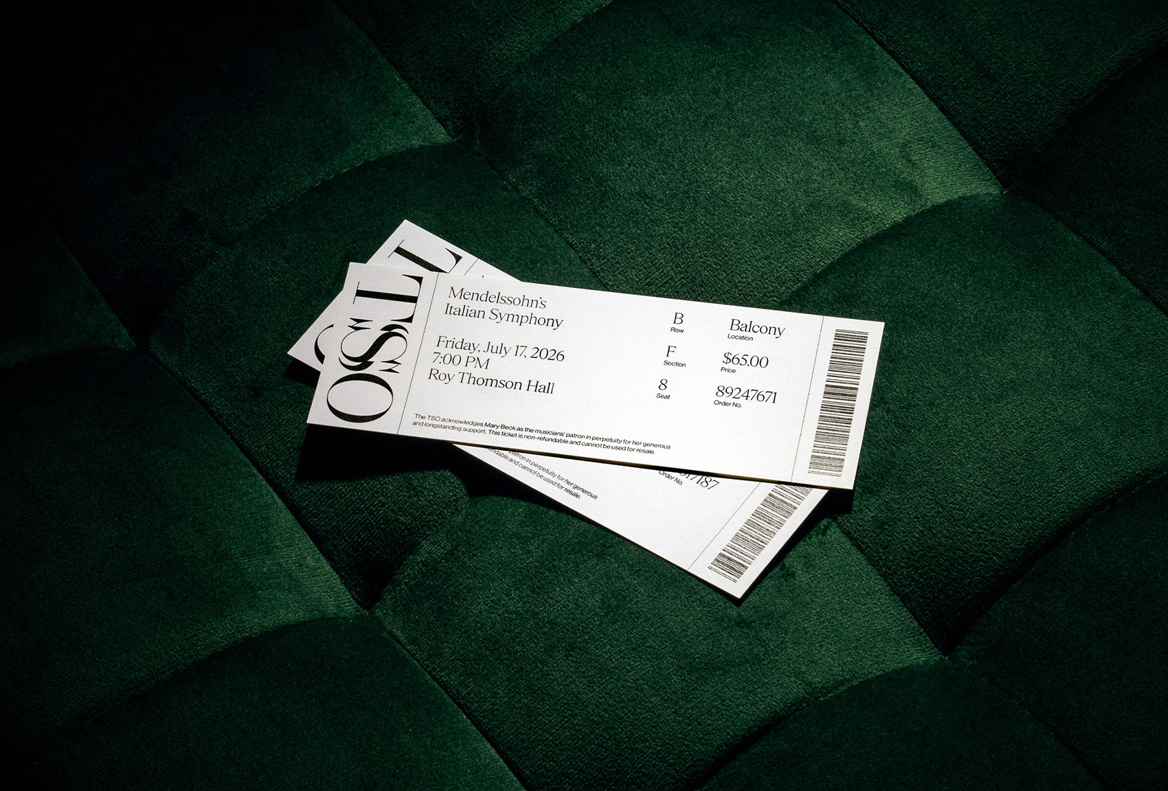 Toronto Symphony Orchestra on Visual Journal