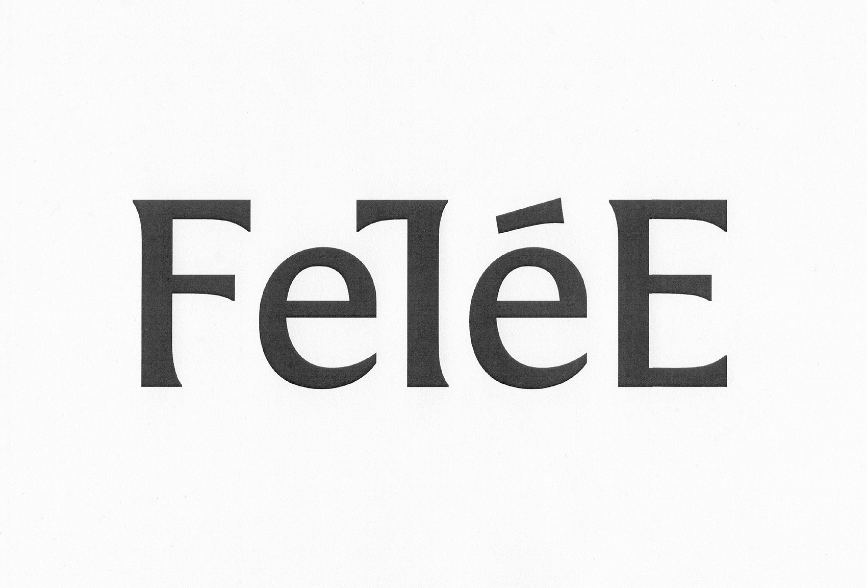 FeT&eacute;E brand identity by Curated Studio