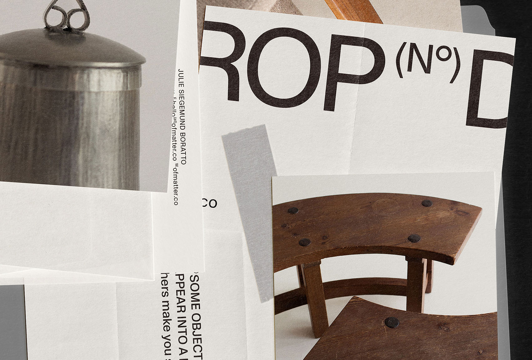 Of Matter on Visual Journal