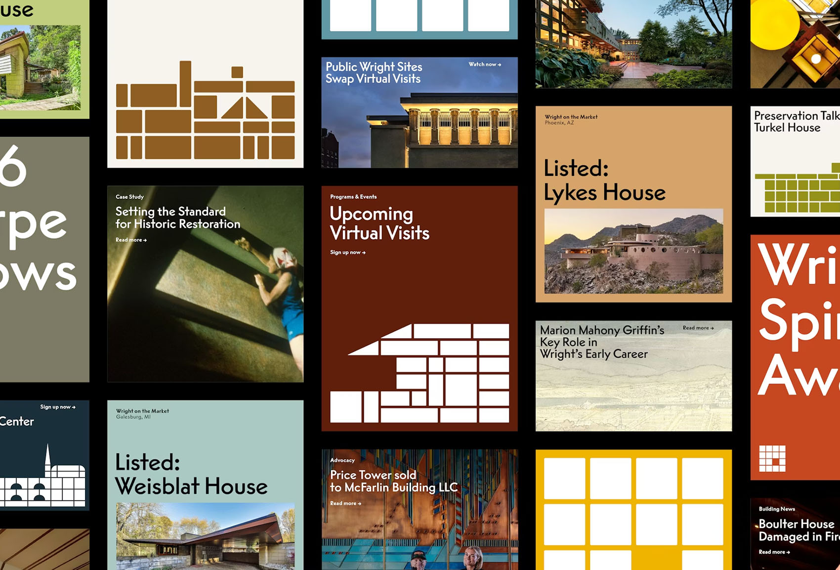 Frank Lloyd Wright Building Conservancy on Visual Journal