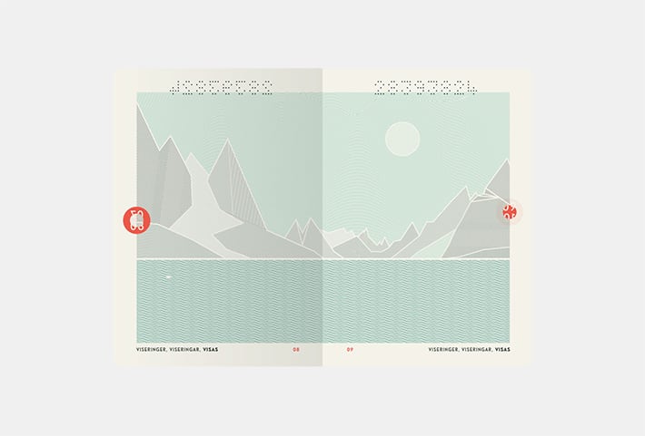 Norwegian Passport Visual Journal   319 